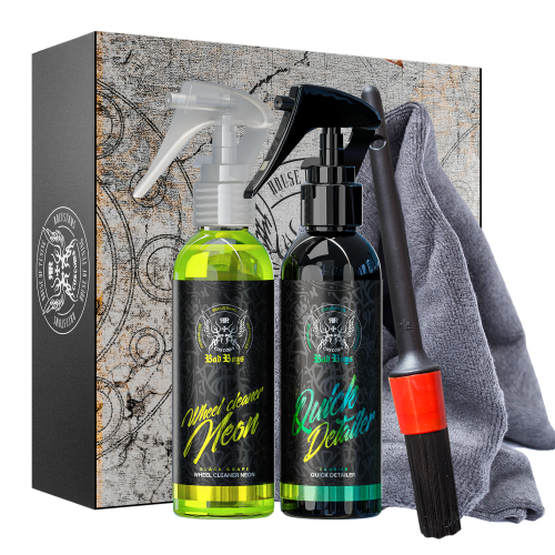 BadBoys Ratlankių ir Kėbulo Priežiūros Rinkinys – Wheels & Paint Set