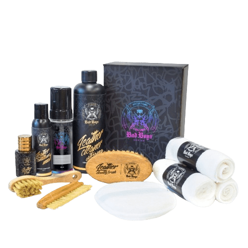 BadBoys Odos Priežiūros Rinkinys – Leather Care Set Premium Strong