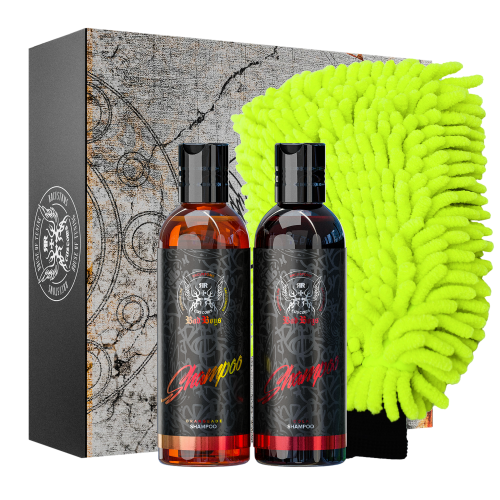 BadBoys Automobilio Plovimo Rinkinys – Shampoo Set 150 ml.