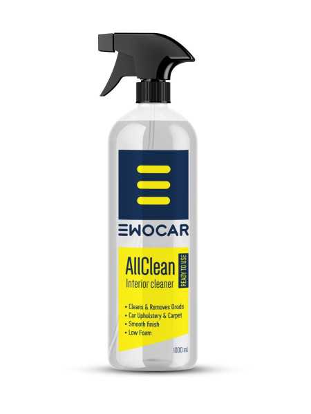 EWOCAR AllClean Interior Cleaner - Interjero valymo 1000ml - Ready To Use