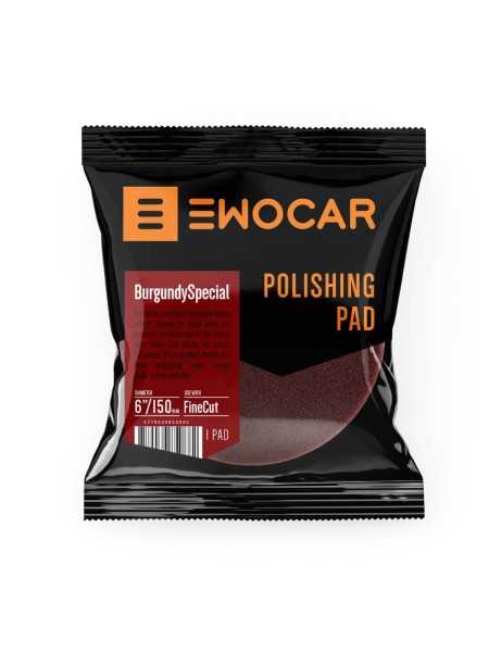 EWOCAR BurgundySpecial - Finišavimo Poliravimo Padas 175 x 25 x 150 mm