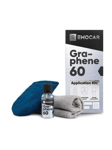 EWOCAR Graphene 60 Kit - Apsauginės dangos rinkinys 30ml.