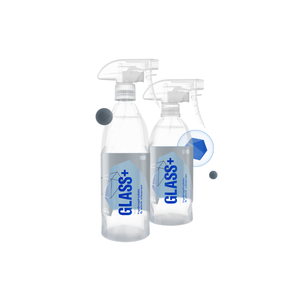 Q²M Glass+ hidrofobinis stiklų valiklis 500ml