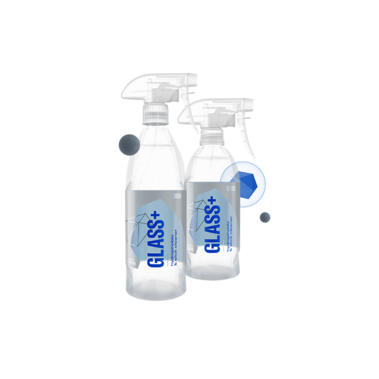 Q²M Glass+ hidrofobinis stiklų valiklis 500ml